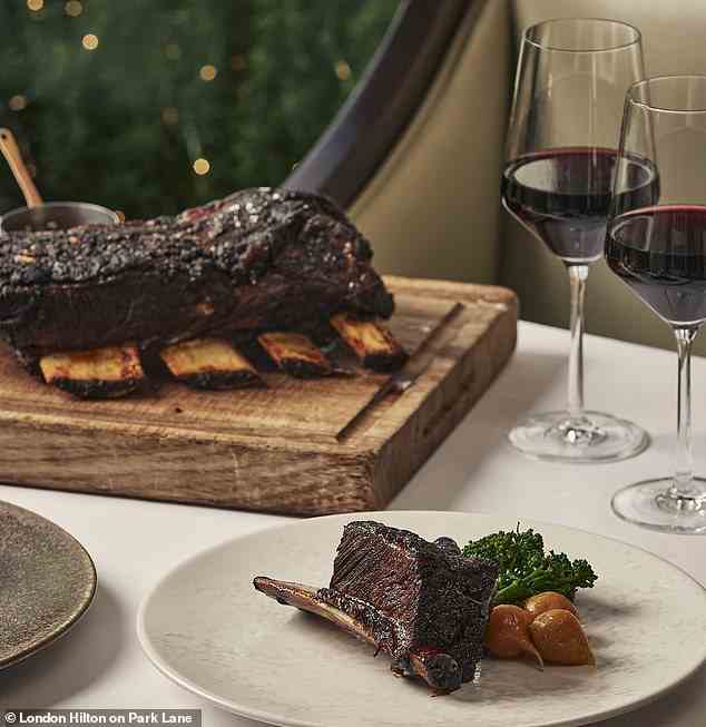 Leftover coffee grounds can also be used - as in this beef recipe created by chef Marc Hardiman at Windows restaurant at London Hilton on Park Lane