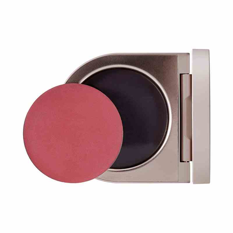 Das nachfüllbare Rose Inc. Cream Blush Wangen- und Lippenfarbset auf weißem Hintergrund