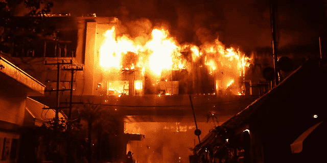 Das Casino- und Hotelfeuer in Grand Diamond City dauerte etwa 14 Stunden, bevor es gelöscht wurde.
