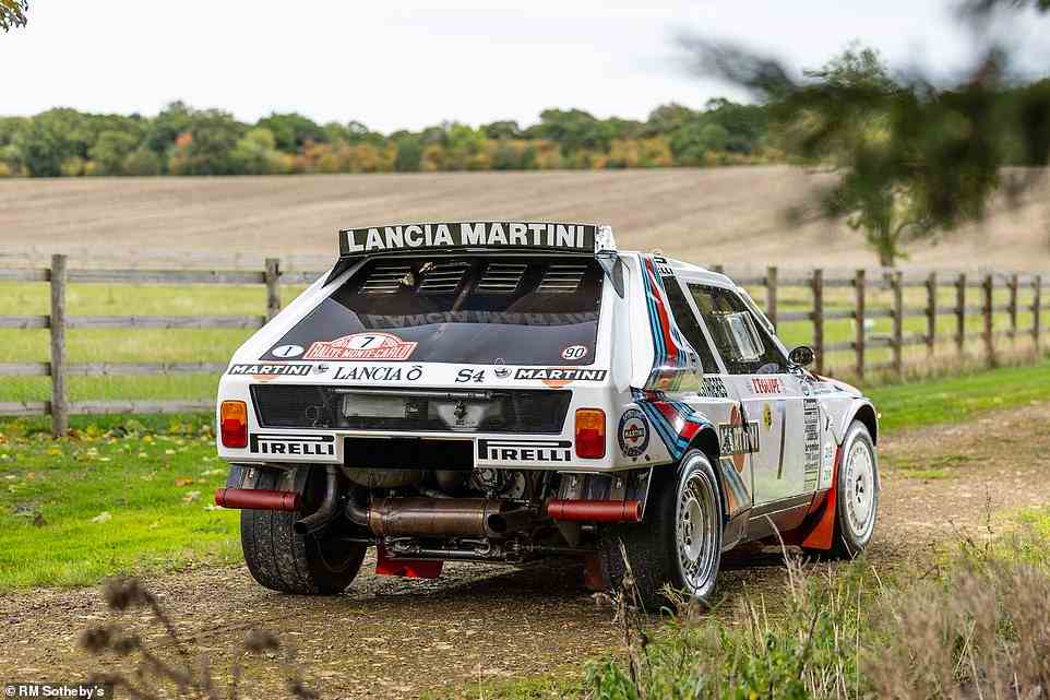 The Lancia was one of 18 cars from a private owner's collection sold in London by RM Sotheby's. It was the last machine in which Finnish rally legend, Henri Toivonen, won a race before he lost his life in a crash in May 1986