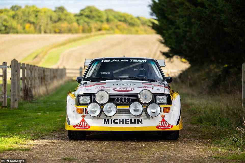 Most expensive rally car sold at auction: The £1,805,000 paid for this 1985 Audi Sport quattro S1 E2 Group B Works isn't just good enough for it to make our top 10 list, it's the highest winning bid for a rally racer ever achieved