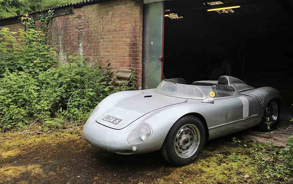 Barn find beauty: This 1956 has been kept in storage out of the public eye for almost 35 years. Unearthed from its slumber, it sold for a massive sum in September