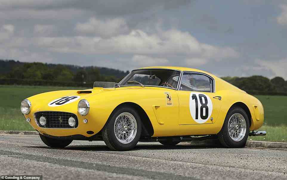 This 1960 Ferrari 250 GT SWB Berlinetta Competizione was sold by Gooding & Company for an enormous £7,762,500, making it by far the most expensive car auctioned in 2022