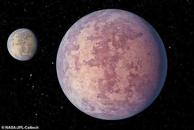 The discovery of at least two rocky 'super-Earths' (pictured in an artist's impression) orbiting a nearby dwarf star could provide vital clues in the search for extra-terrestrials, astronomers say