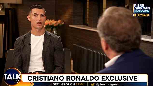 Ronaldo führte letzten Monat ein bombastisches Interview mit Morgan, in dem er auf Ten Hag, Manchester United und verschiedene andere Persönlichkeiten zielte