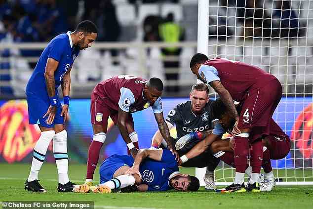 Chelsea bestätigte, dass Armando Broja nach einer Knieverletzung für den Rest der Saison ausfällt