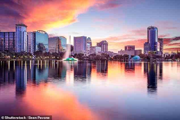 Die am meisten überbewertete Stadt der Welt ist Orlando (oben) in Florida, laut einer Studie, die Online-Bewertungen analysiert hat