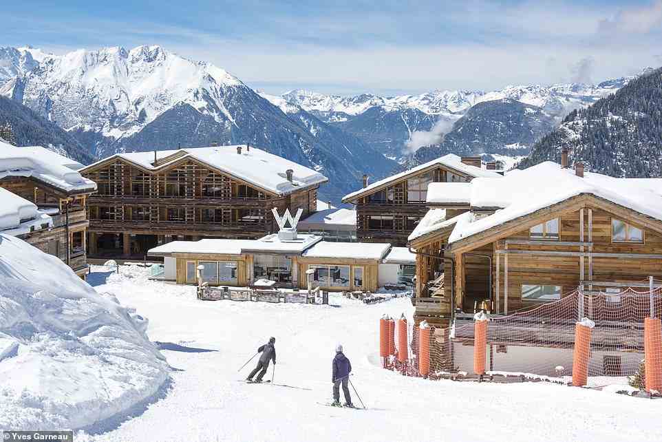 The W Verbier (above) has won the prestigious title of World's Best Ski Hotel at the World Ski Awards for seven years in a row, including at this year's awards. Jake Wallis Simons checks in to check it out