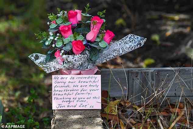Heartbroken locals placed tributes to their 'beautiful friend' Emma on Tuesday morning