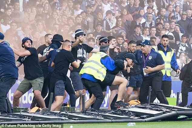 Melbourne Victory fans stormed the pitch in violent scenes at Saturday's A-League derby with Melbourne City. Many involved in the riot will face life bans - but how can they be enforced?