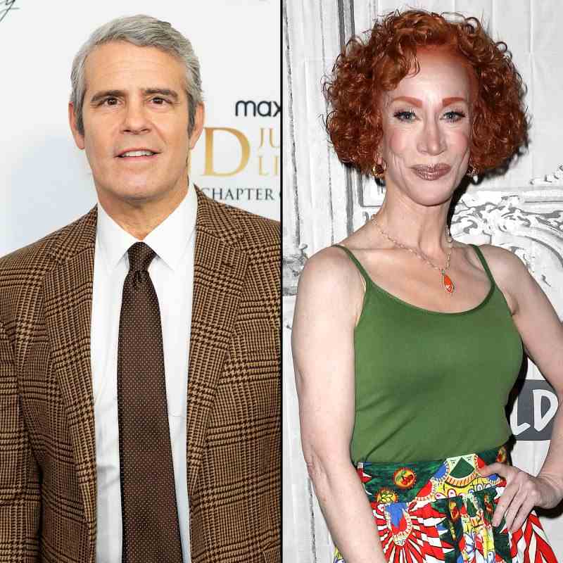 Andy Cohen und Kathy Griffins Fehde im Laufe der Jahre