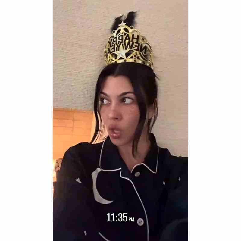 Wie die Familie Kardashian-Jenner Silvester 2023 feierte