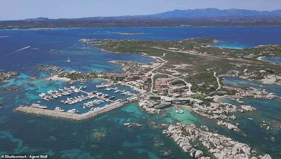 Tucked near the southern side of Corsica, this private island is peppered with 'wild beaches and hidden coves', the island's website reveals. It's the only inhabited island in the archipelago of Lavezzi, and there's just one hotel, the five-star Hotel & Spa des Pecheurs. Nowadays, it's a haven for scuba diving and sun lounging. In 1978, the island made headlines around the world when it was the scene of the fatal shooting of the teenager Dirk Hamer. The exiled Prince Vittorio Emanuele of Savoy, Prince of Naples, admitted liability for the teen's death