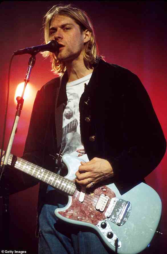 Nirvana frontman Kurt Cobain is included in the list because his voice 'was a sound at war with itself: often harsh to the point of being grotesque but resolutely melodic even at its ugliest'