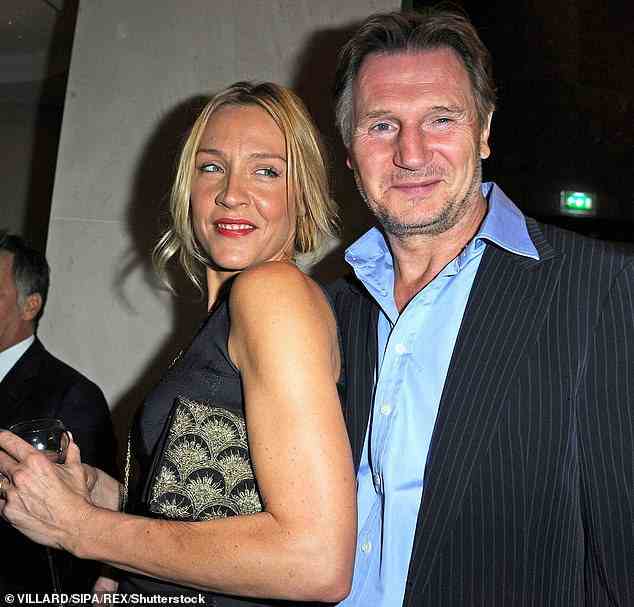 Ehemalige Flamme: Neeson hat seit dem Verlust seiner Frau selten über sein Liebesleben gesprochen, beendete jedoch 2012 eine zweijährige Beziehung mit der britischen Publizistin Freya St. Johnston (Bild 2011)