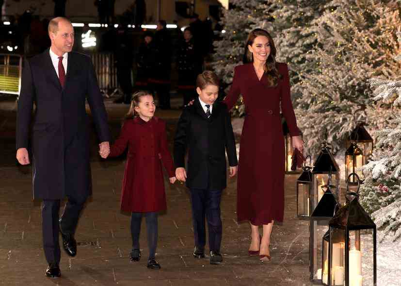 Prinzessin Charlotte, Prinz George, Kate Middleton, Prinz William