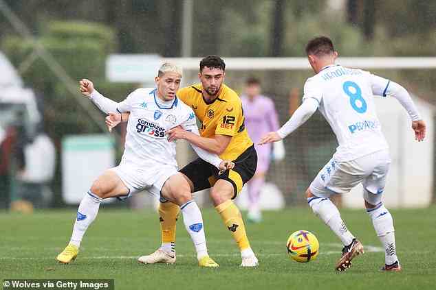 Empoli took on Premier League side Wolves during a friendly to tune up for the restart