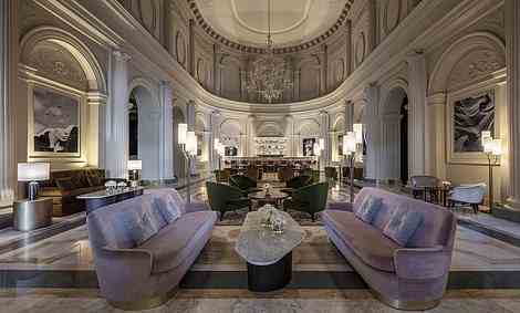 The Anantara Palazzo Naiadi Rome Hotel is described as a 'splendid sanctuary'