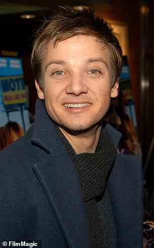 A fresh-faced Renner in 2003