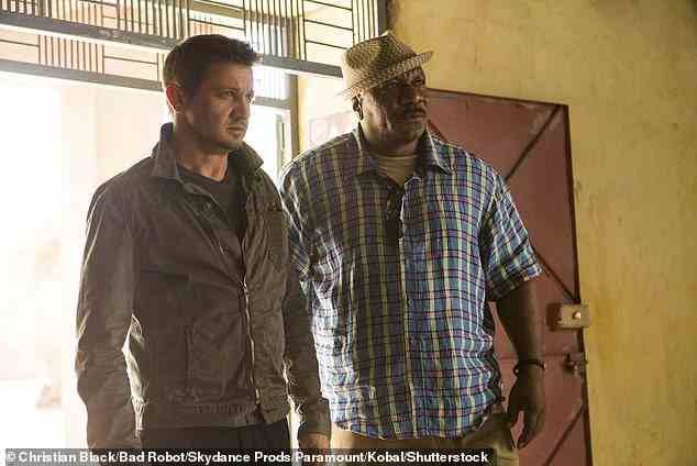 ¿I see anything that takes me away from my daughter, whether it¿s something good like making Mission: Impossible 5 (Renner pictured with Ving Rhames) or something bad like my divorce, as a distraction and an obstacle,' he said
