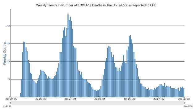 US-COVID-TODE: Die Todesfälle sind seit dem Sommer abgeflacht, ein Trend, der auf ein hohes Maß an Immunität der Bevölkerung zurückzuführen ist