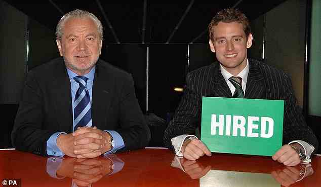 Hired! Simon won the third series and got the £100,000 job - assigned to Lord Sugar¿s property division, Amsprop