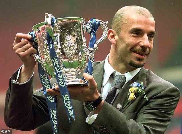 Chelsea war unter Vialli eine erfolgreiche Pokalmannschaft und gewann 1998 den Ligapokal