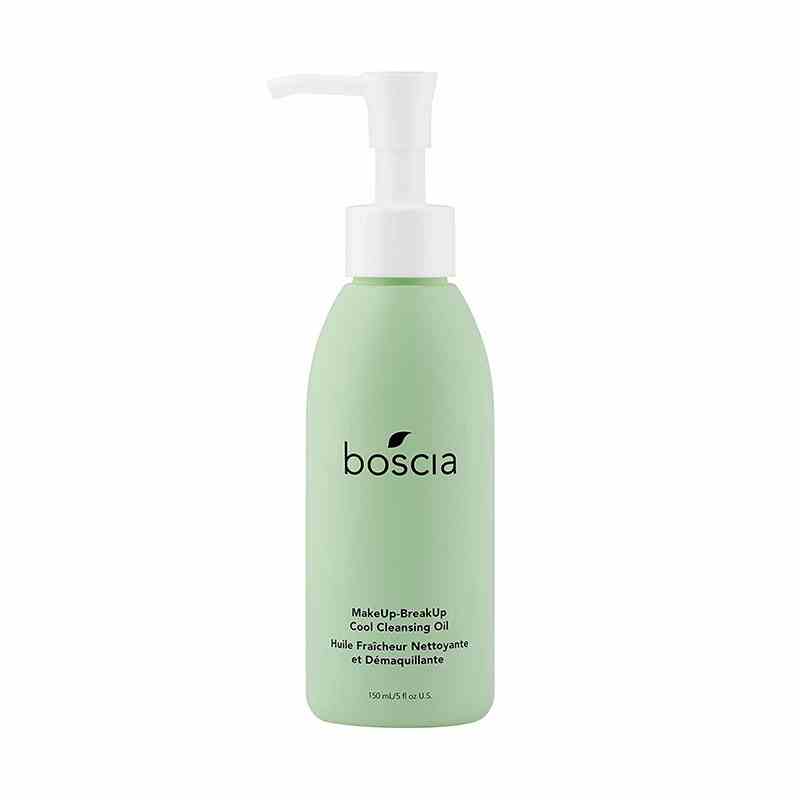 The Boscia MakeUp-BreakUp Cleansing Oil on a white background