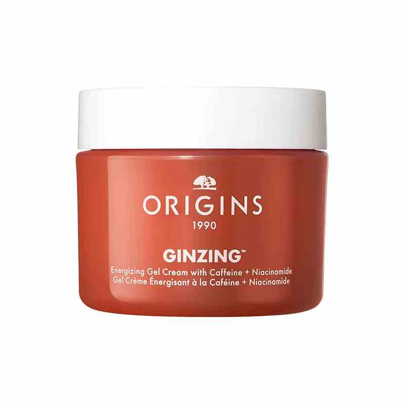 The Origins GinZing Energizing Gel Cream on a white background