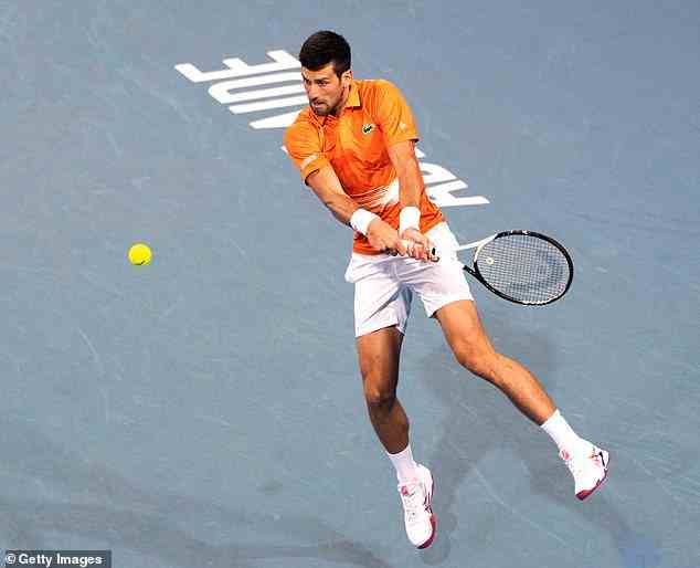 Als nächstes steht für Djokovic am Samstag ein Showdown mit Daniil Medvedev an, eine Wiederholung des Finales der Australian Open vom letzten Januar