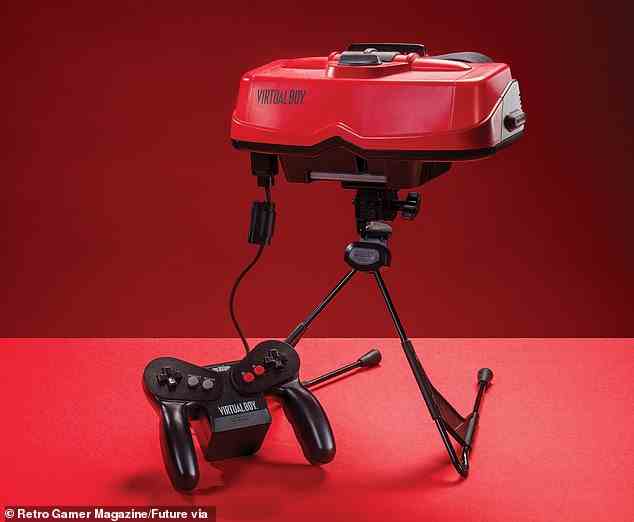 Nintendo Virtual Boy: Nintendo released a tabletop gaming console in 1995 that aimed to provide an immersive experience