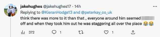 Geteilt: Moment verließen die Fans gespalten, als sie sich nicht einig waren, ob Peter Recht hatte, ihn über Twitter rauszuwerfen oder nicht