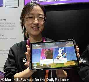 Kimin Kim, 29, aus Südkorea, ist Mitglied des StarRuckus-Teams und sagte gegenüber DailyMail.com, dass die App nächstes Jahr amerikanischen Familien zur Verfügung stehen könnte
