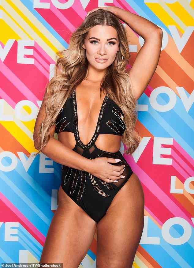 The former Love Island contestant admitted she was 'nervous' for the procedure as she took to Instagram to address her followers while walking through London 's Marylebone in the video
