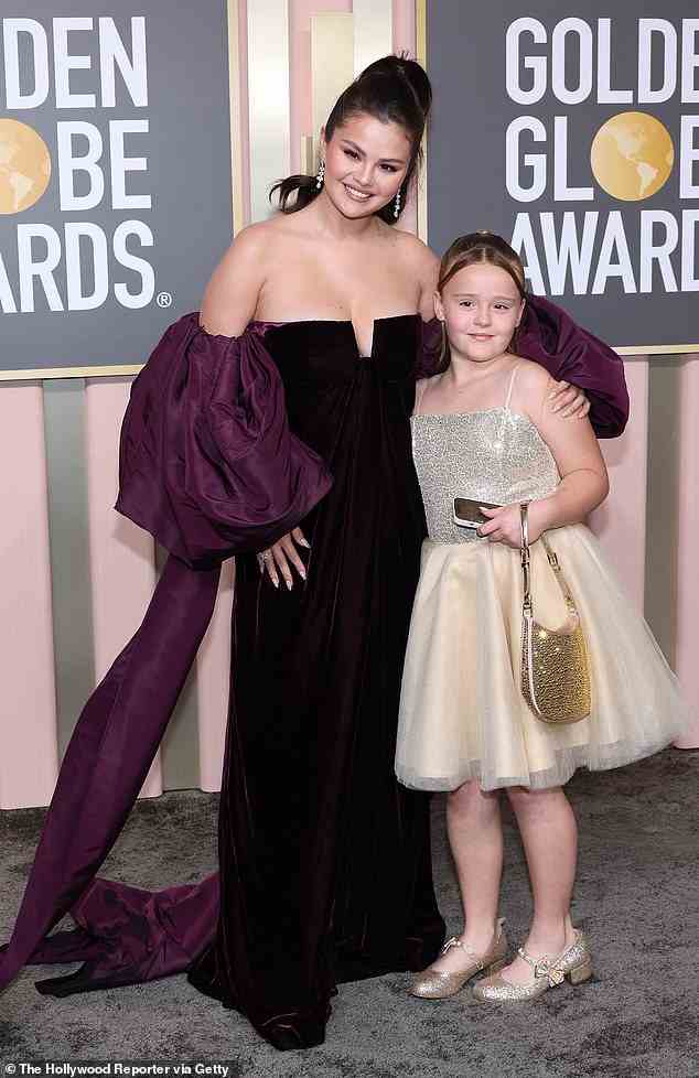 Große Nacht: Sie brachte ihr neunjähriges Geschwisterchen als ihr Date mit zu der glamourösen Zeremonie, an der die Stars Hollywoods teilnahmen