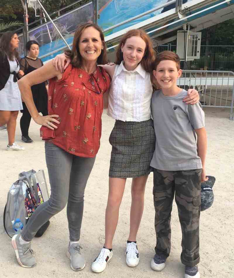 Molly Shannon und Kinder