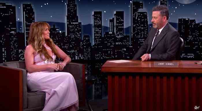 Jennifer Lopez PTSD vor der Hochzeit, nachdem sie und Ben Affleck 2004 auseinandergefallen sind Jimmy Kimmel Live