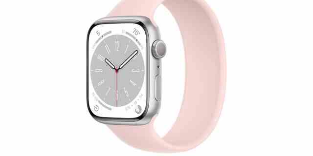 Die Apple Watch Series 8 kann deine Schritte verfolgen.
