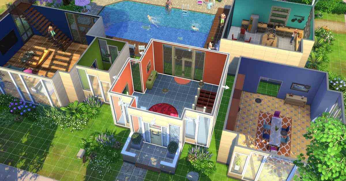 Das Sims 4-Gebäude