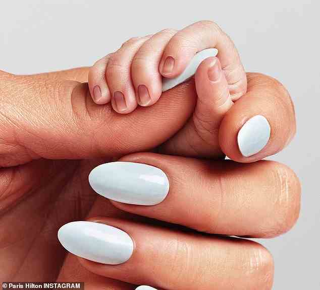 Welcoming a child via surrogacy can cost hundreds of thousands of dollars for the average person, and celebrities have to fork up even more. Paris' hand is seen with her baby's
