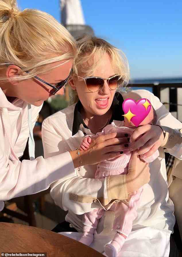 Celebrities also go through extreme measures to keep the details of their surrogacy private. Rebel Wilson is seen with her daughter, who was welcomed via surrogate