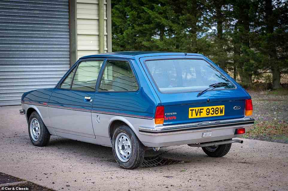 Car & Classic, the online auction company entrusted to sell the Fiesta to the highest bidder, believes there are fewer than 20 examples of the Bravo I on the road today
