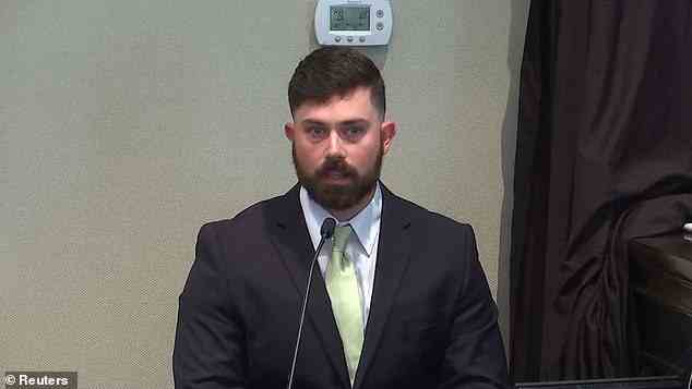 Cpl. Chad McDowell, of the Colleton County Sheriff's Office, was the second witness to the stand. Under cross-examination, Harpootlian went after McDowell as he did with Greene, suggesting that he could have easily disrupted the crime scene. Harpootlian ripped the officer, saying: 'You don't know what you're doing.'