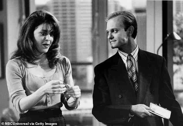 From the start, it was obvious that Frasier's brother Niles, played by David Hyde Pierce, was drawn to Daphne, portrayed by Jan Leaves, who was hired by the family to help their father
