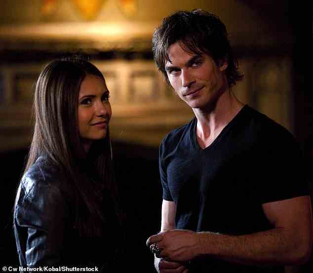 For many seasons, the love triangle between the two brothers and Elena, played by Nina Dobrev, captivated audiences