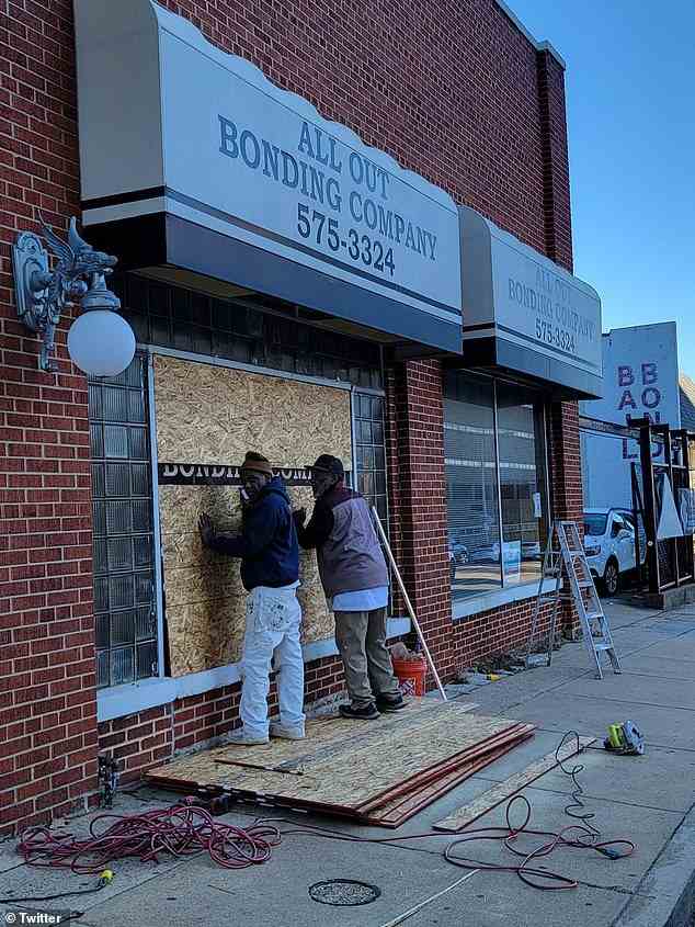 Cities across America are bracing for a night of potential violence and looting