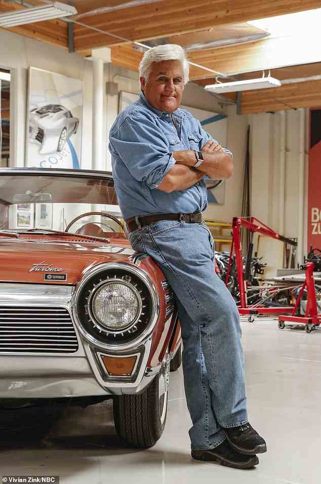 Seine Autoshow Jay Lenos Garage (in der Show abgebildet) wurde abgesagt