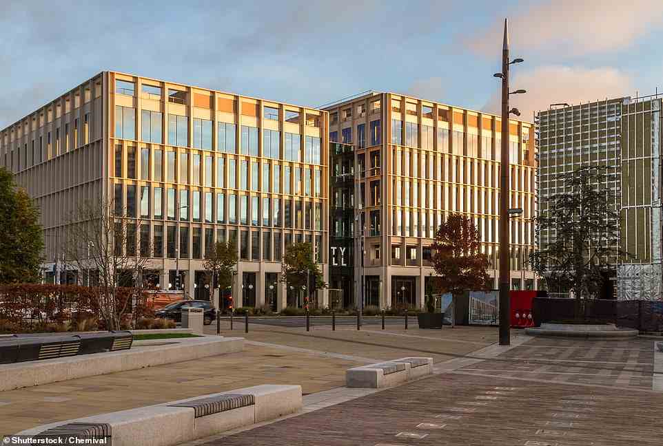 Known as City Hall, the structure was built because of the estimated £5million costs to furbish the old Civic Centre