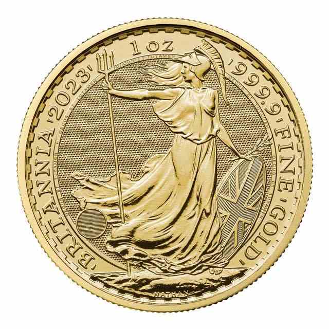 Anlagemünze der Royal Mint Britannia