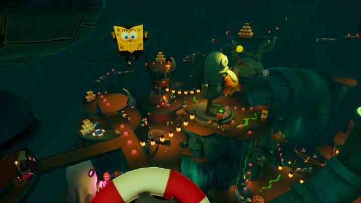 SpongeBob springt in The Cosmic Shake durch den Halloween-Tiefpunkt.